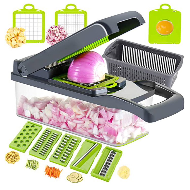 Tocator de legume multifunctional 12 in 1