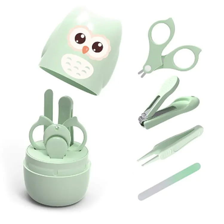 4-in-1 Baby Kids Polisher File Set de manichiură pentru nou-născuți