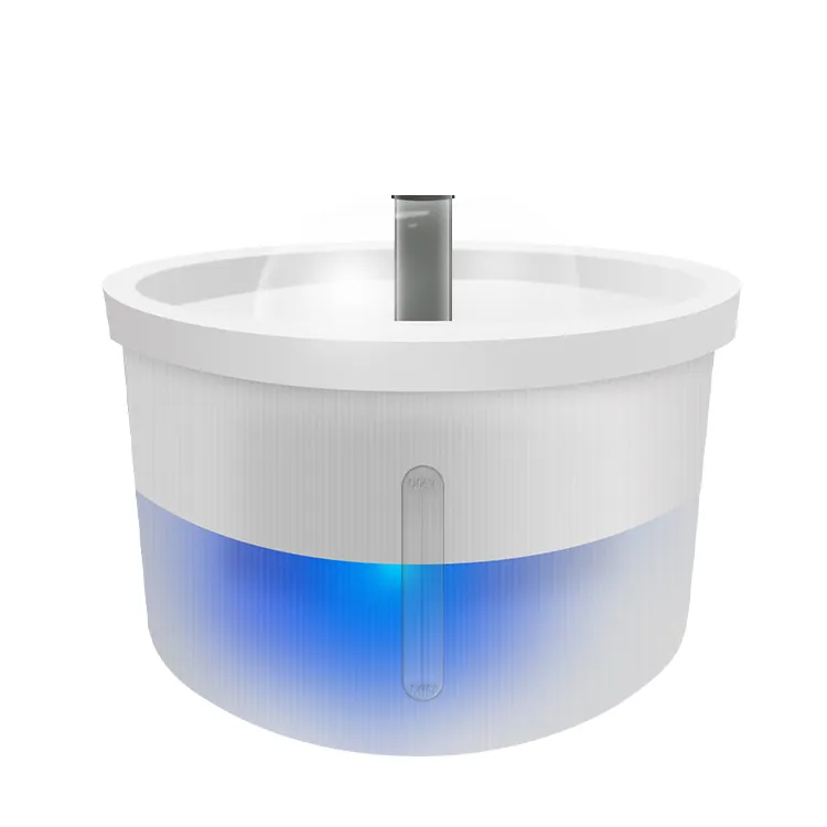 Fântâna automată de 360 ​​grade 3L rotundă de apă reîncărcabilă