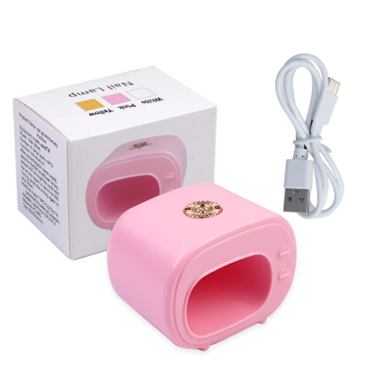 Vânzări directe de lampă portabilă de terapie cu mana unghie Mini-UV