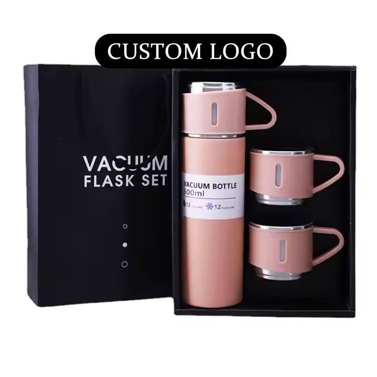 Gift Termos Black vid Sticla din oțel inoxidabil din oțel inoxidabil
