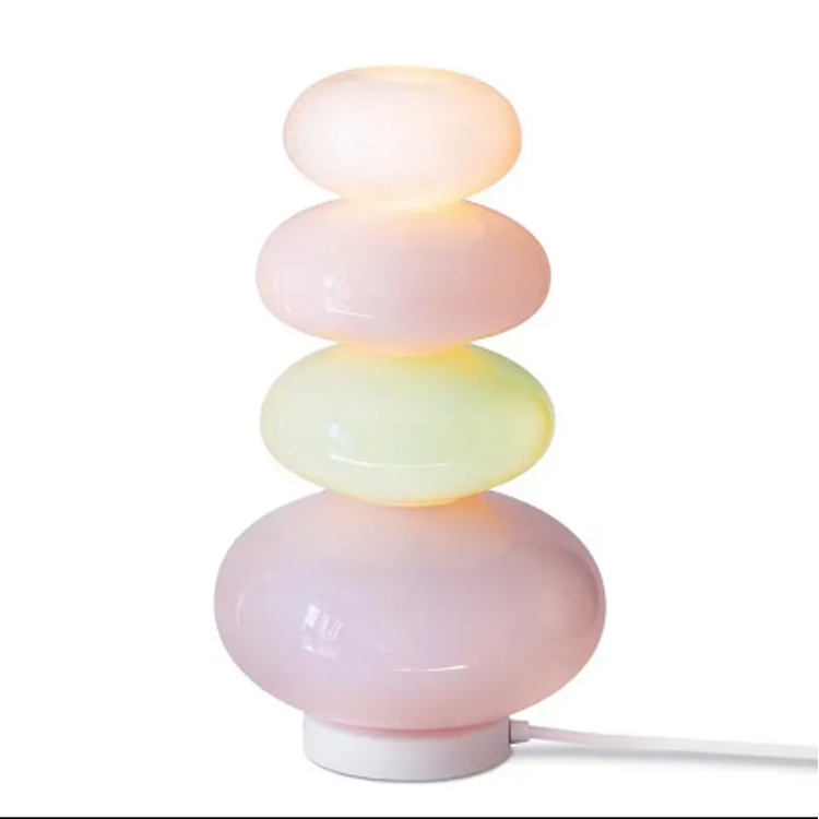 Lampă de birou colorată la modă modernă Candy Iridiscent Macaron