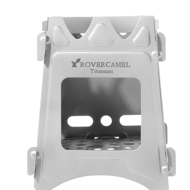 Sobă portabilă cu lemne de camping Arzător cu lemne din titan