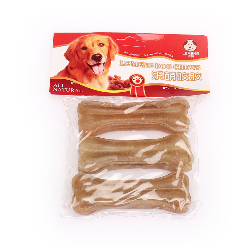 Rawhide Pressed Bone Dog Chew