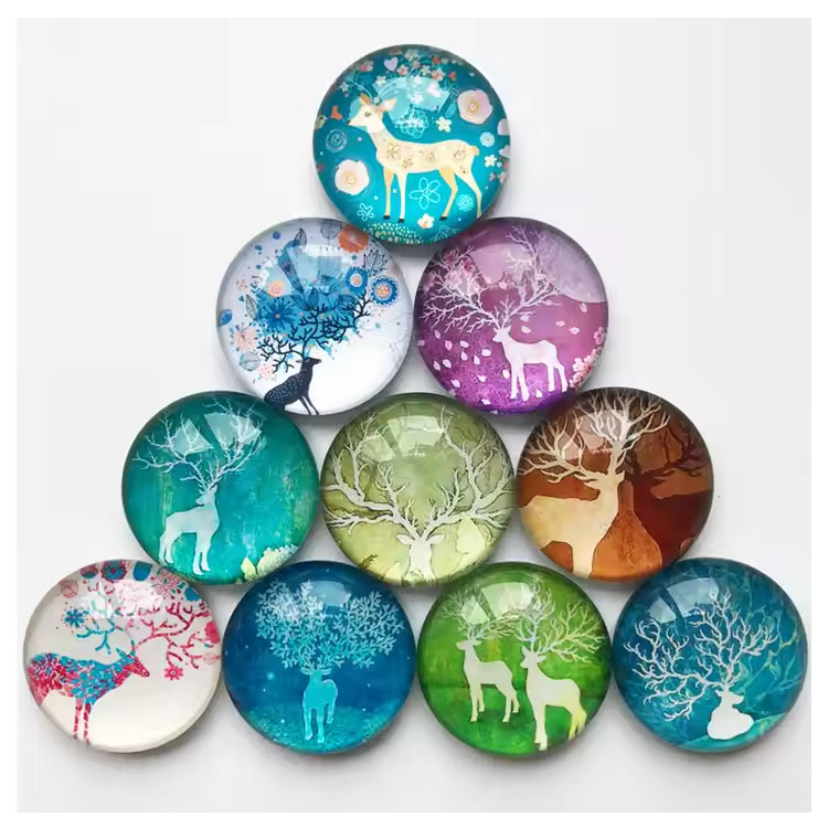 Autocolant cauciuc Fairy Deer Art Cadou promoțional Magnet pentru frigider