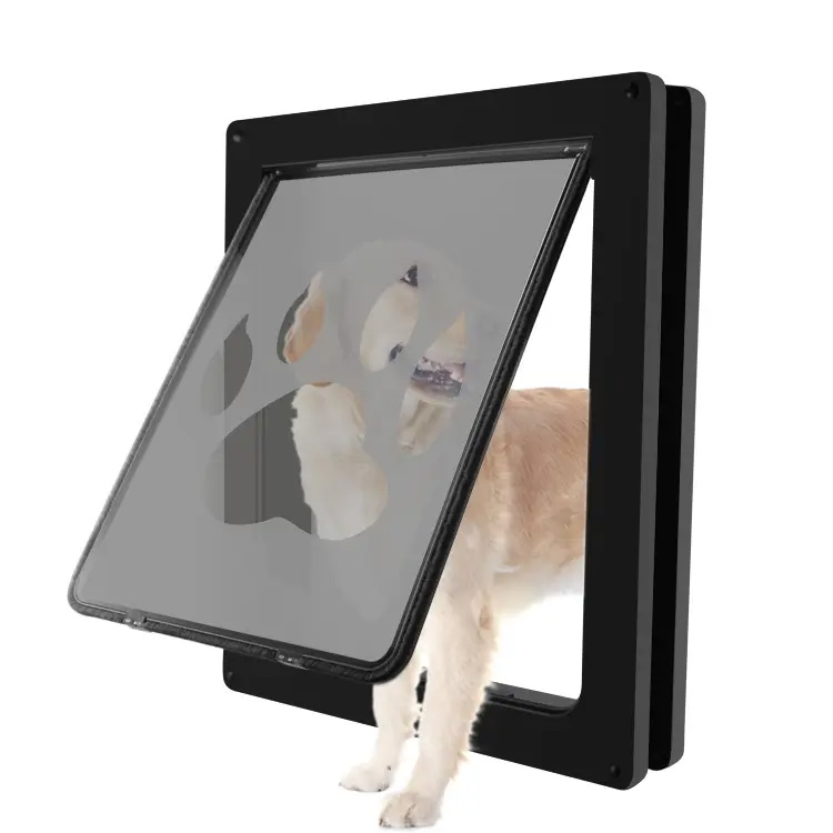 Capac de securitate și Flap Magnetic Pet Gate Dog Dog Cat Door Flap
