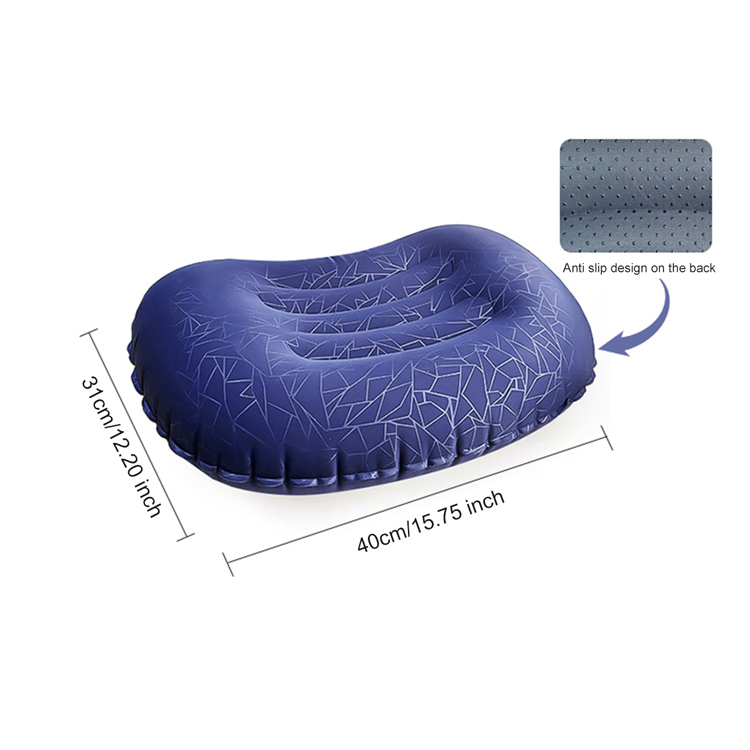 Sleeping Gear Pernă de călătorie anti-alunecare confortabilă Crescent