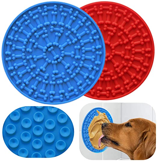 Slow Feeder Pet Licking Pad Pad Silicon Dog Lick Mat