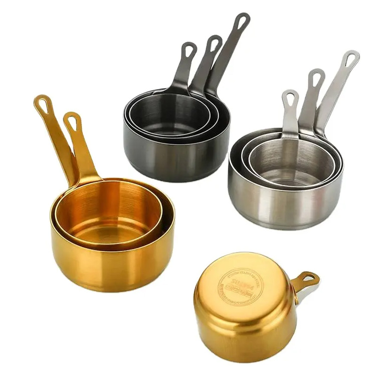 Oțel inoxidabil 304 Sos metal Dip mini 3pcs sos