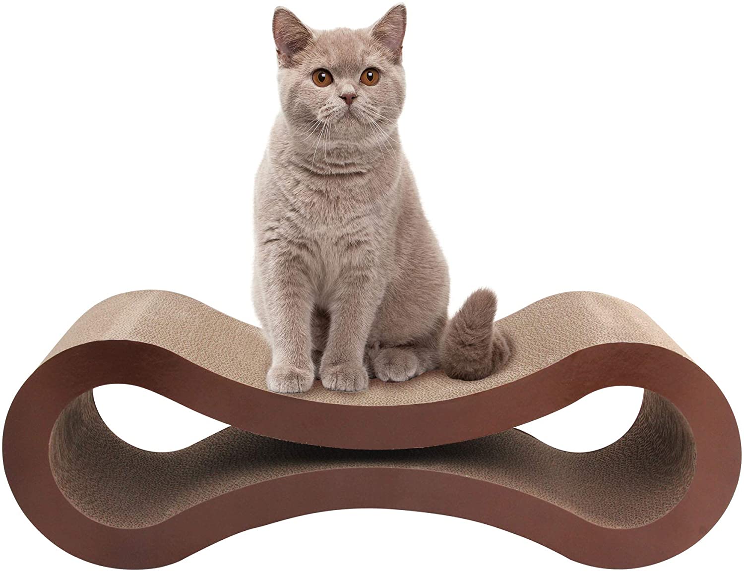 Pat superior Catnip Cardboard Lounge Cat Scratcher Lounge