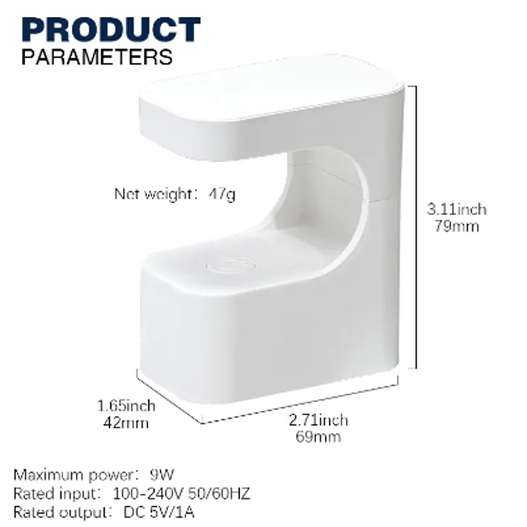 Conduceți USB Mini Small 6 Lămpi de manichiură ușoară de copt LED